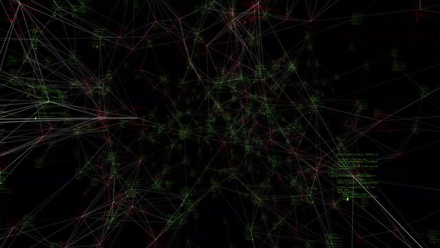 A neural network node performs calculations. Seamless loop.