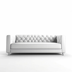 Fototapeta premium Modern Sofa, retro vantage armchairs cutouts single seat sofas