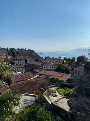 Obraz premium view from the top of the hill
