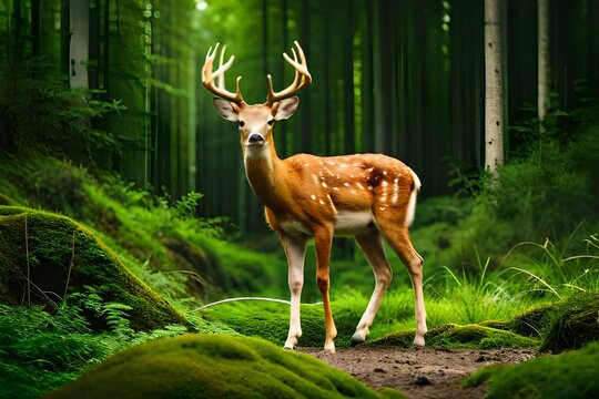 deer in the forest