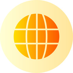 globe gradient icon