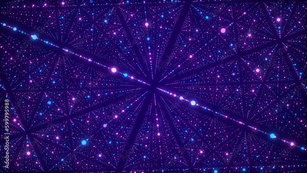 Aufkleber universe abstract infinite space illustration. futuristic stardust. 3d rendering.
