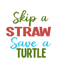 Earth day isolated typography design