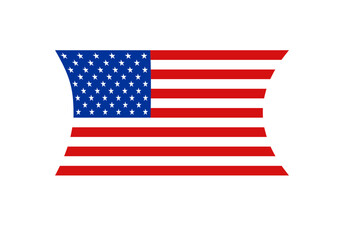 Fototapeta premium USA Flag09