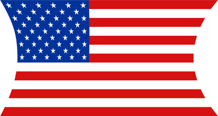 Fototapeta premium USA Flag09