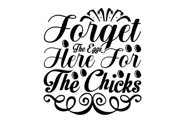 Easter lettering quote design