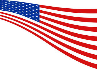 Fototapeta premium USA Flag20