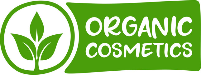 Organic cosmetics label, Vector health and beauty care logo vector, Hand drawn tags and elements for organic cosmetics, natural products