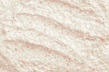 Vanilla cream ice cream. Ice cream texture. Delicious sweet dessert close-up as a background.