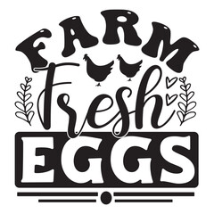 Farm isolated typography design