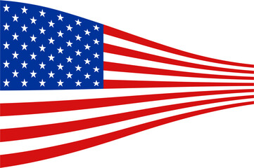 Fototapeta premium USA Flag30