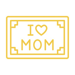 I Love Mom Icon