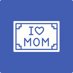 I Love Mom Icon