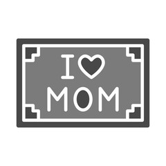 I Love Mom Icon