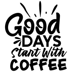 funny coffee lettering quote design