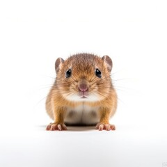 Baby Gopher isolated on white (generative AI)