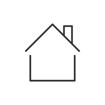 recommend clip art: home, house, icon vector illustration editable stroke.