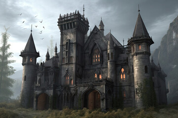 Haunted house Generative AI technology