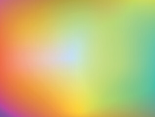 Obraz premium Abstract blurred gradient background in vibrant rainbow colors