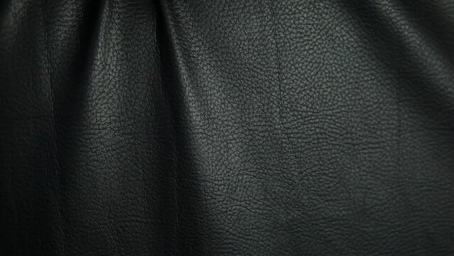footage of dark leather background