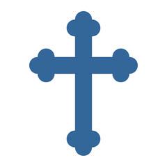 Vector graphic of the Christian Orthodox cross