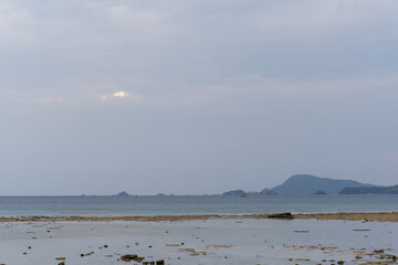 Aharen Cape in Tokashiki island, Okinawa, Japan