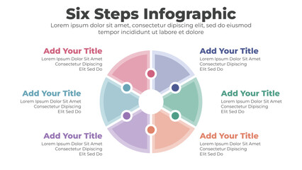 Design presentation template with 4 steps