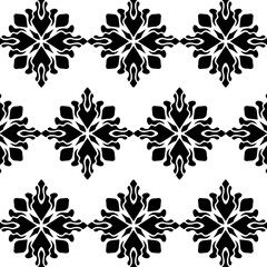 Fototapeta na wymiar geometric cool abstract floral pattern