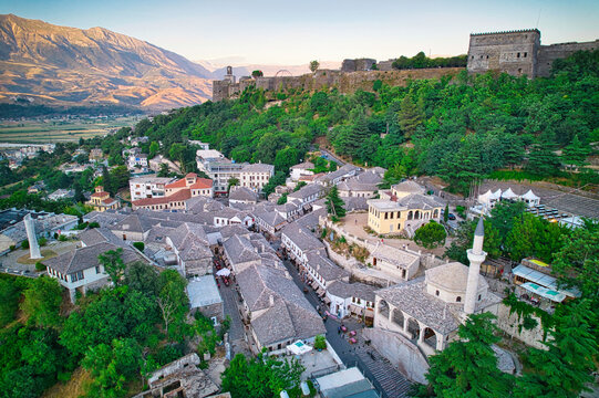 Gjirokaster - Southern Albania. 