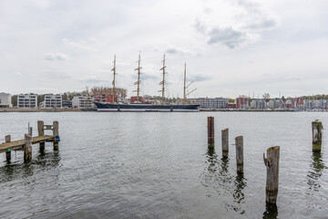 Segelschulschiff Passat in Travemünde, Schleswig-Holstein, Deutschland
