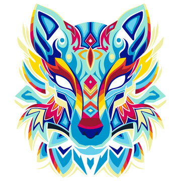 LOBO DE COLORES 
