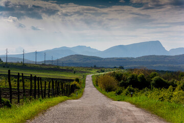 road in the mountains