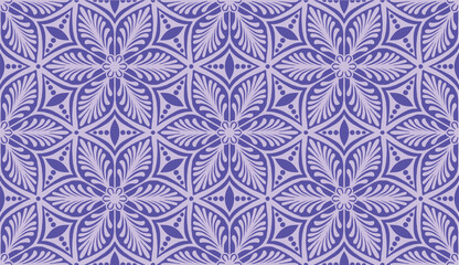 Geometric ethnic pattern seamless flower color. seamless pattern. Design for fabric,curtain,background,carpet,wallpaper,clothing,wrapping,Batik,mandalas,fabric,Vector illustration. pattern style.