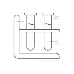 Sample digital healthcare icon with black outline style. certification, checkmark, evaluation, style, review, maintenance, selection. Vector Illustration