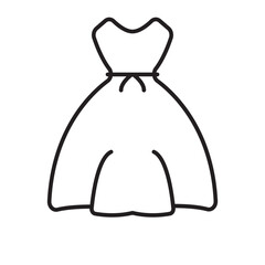 wedding dress icon