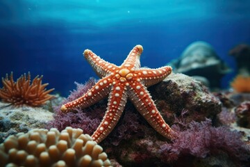 Starfish in the sea, generative ai