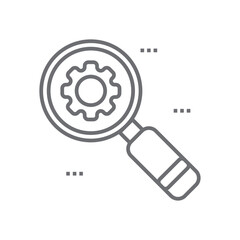 Agile crisis management icon with black outline style. developing, background, team, management, set, product, life. Vector Illustration