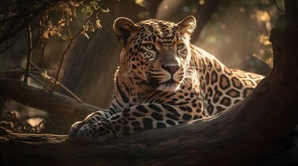 Fototapeta premium the quiet tiger