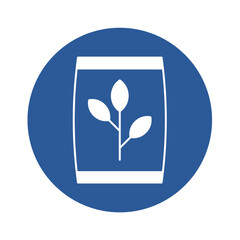 Seeds of flower Color Vector Icon which can easily modify

