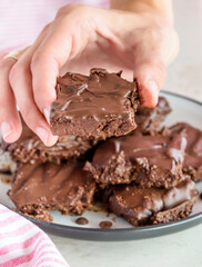 Sweet chocolate brownies