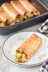 Apple Pie Enchiladas