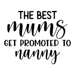 Grandparents isolated typography design