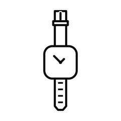 watch icon, clock vector, time illustration