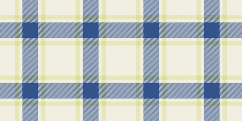 Plaid pattern seamles horizontal background. Fabric design with imitation geometric textile texture ornament. 
