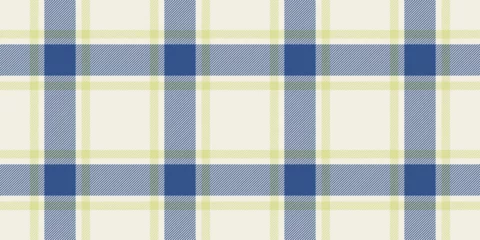 Plaid pattern seamles horizontal background. Fabric design with imitation geometric textile texture ornament. 