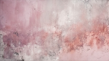 Pink gray cement concrete texture, grunge rough old stain gray background. AI generative