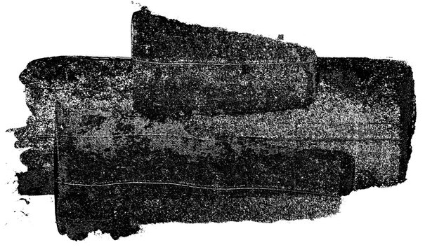 wet black lino ink remain, linocutting paint roller texture isolated.