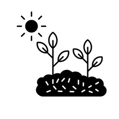 Agriculture Color Vector Icon which can easily modify


