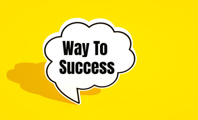 way to success