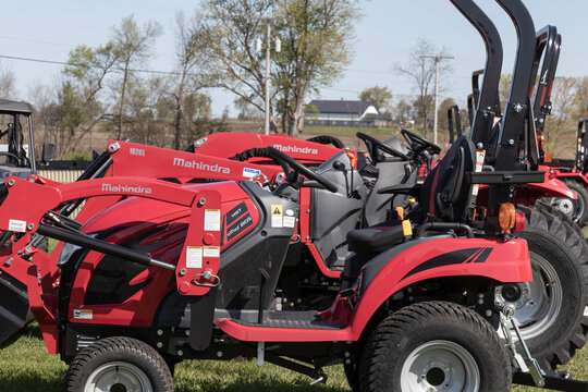 Mahindra Tractors dealership. Mahindra Tractors is an agricultural machinery manufacturer.